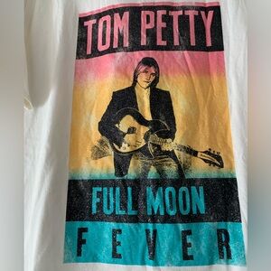 Tom Petty & the Heartbreakers Full Moon Fever Glitter T-Shirt